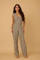 Jumpsuit AuroraV-neck design