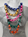 Handmade Rainbow Chains Necklace